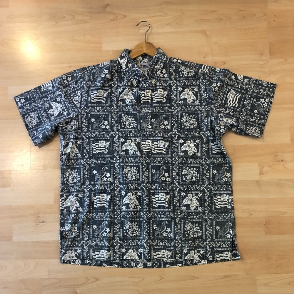 Reyn Spooner Lahaina Sailor Aloha Shirt